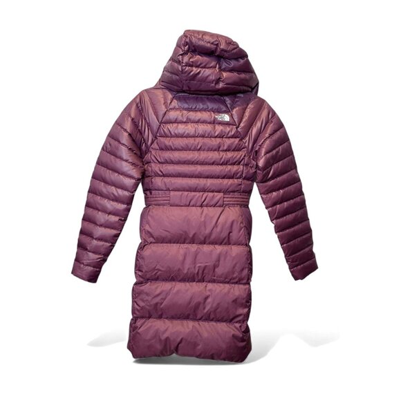 The North Face Metropolis Ruby 600 Fill Down Insulated Hooded Parka Jacket XS - Picture 6 of 12